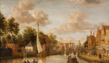 Gezicht op Maarssen uit 1964 door Jacobus Storck