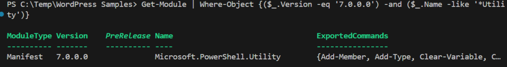 Filtering techniques with Where-Object
