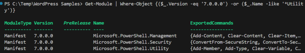 Output