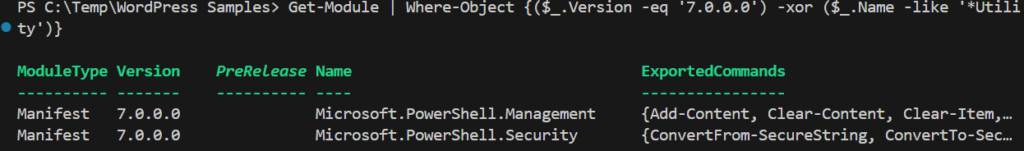 Output