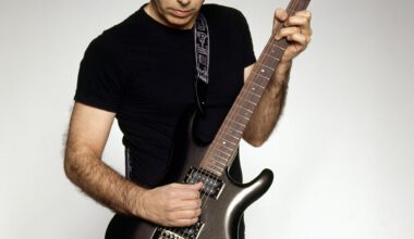 De artiest Joe Satriani