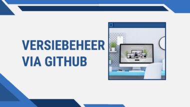 Versiebeheer via GitHub